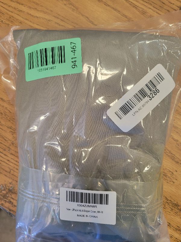 Photo 1 of 2Pack Adult Diaper Cover for Incontinence,Unisex Leak-Protection Pants Over Diapers Waterproof,Washable Adult Incontinence Briefs,Reusable Underwear for Men Women SuppliesM