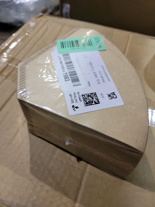 Photo 1 of 200 Count #4 Cone Coffee Filters 8-12 Cups, Disposable Coffee Filters 4 Cone Paper Unbleached Natural 4 Filters Paper Compatible with Ninja, Drip and Pour Over Coffee Maker