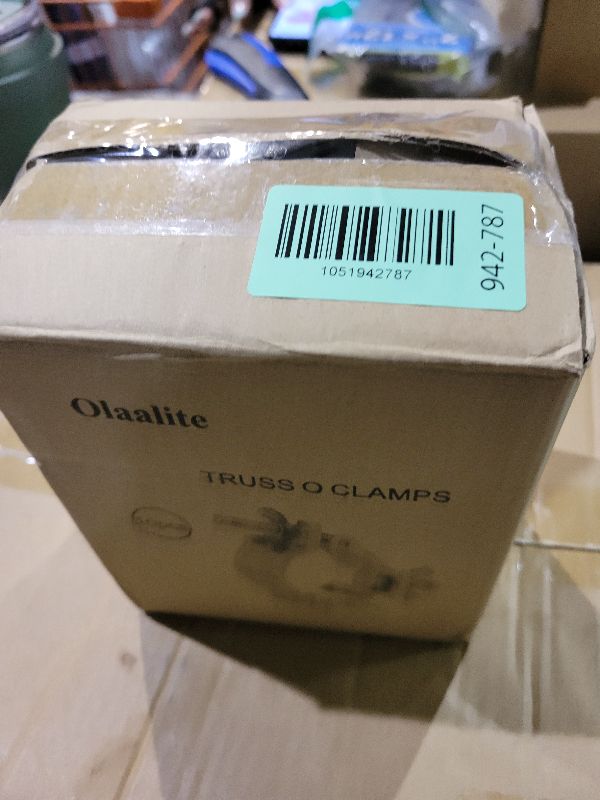 Photo 1 of 2 Inch Truss O Clamps, 10 Pack Olaalite Aluminum Stage Light Clamps for Truss, Heavy Duty 220LB LED Par Light Moving Head Lighting clamps, Fit for 48-52mm OD Tube/Pipe