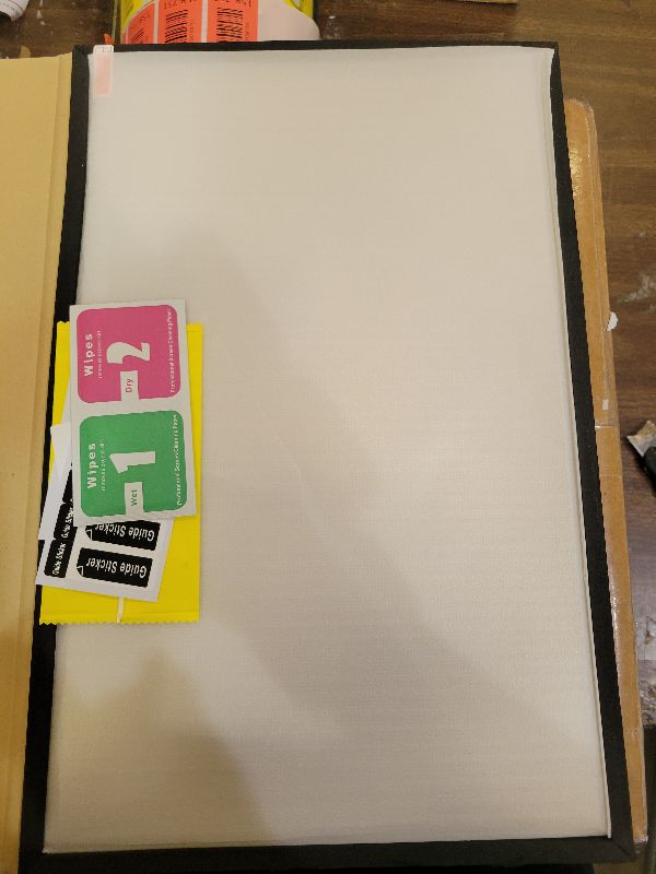 Photo 1 of 16" Laptop Screen Protector Tempered Glass for 16 Inch 16:10 Aspect Ratio Screen HP/Dell/Sony/Samsung/Lenovo/Acer/MSI/Razer Blade/LG Gram 16" Laptop(13 1/2 x 8 1/2 Inch)