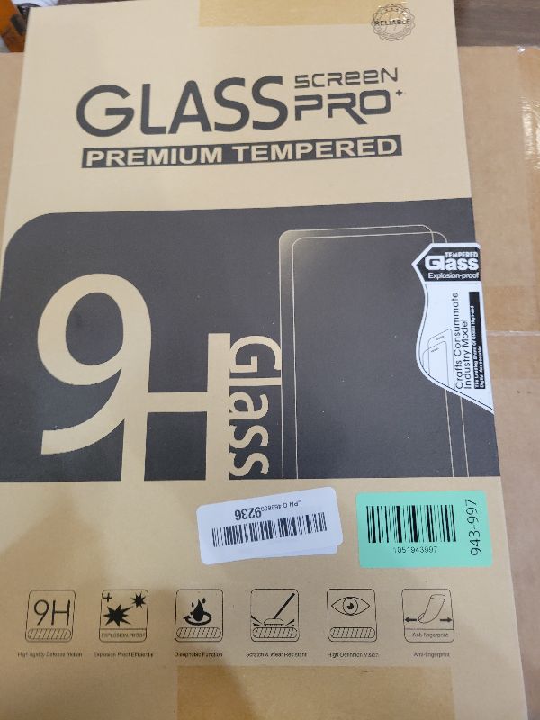 Photo 1 of 16" Laptop Screen Protector Tempered Glass for 16 Inch 16:10 Aspect Ratio Screen HP/Dell/Sony/Samsung/Lenovo/Acer/MSI/Razer Blade/LG Gram 16" Laptop(13 1/2 x 8 1/2 Inch)