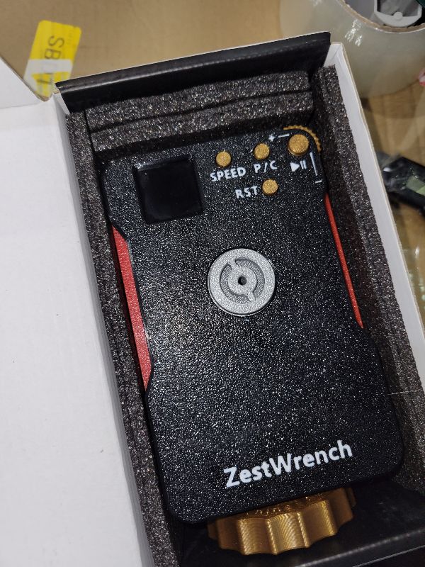 Photo 1 of [2025 Upgrade] ZestWrench Electric Knitting Machine Adapter for addi Express King Size Knitting Machine 46 Needles,addi Knitting Machine Automatic Accessories?LCD Panel & Row Counter