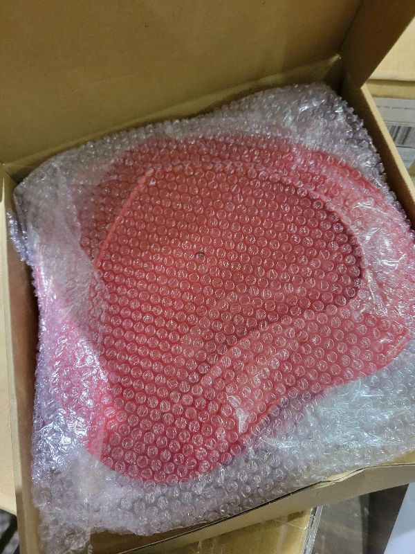 Photo 1 of **MSRP 20.99** Acrylic Coaster Decorative Plates,Coral Pink Bar Drink Coaster, Clear Cloud Shape Coffee Cup Coaster, Perfect for Tabletop Protection and Accessories Display.(Coral Pink)
