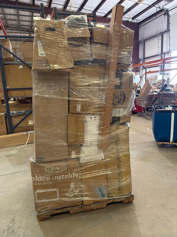 Photo 1 of AS IS GENERAL MERCHANDISE PALLET ROUGHLY 60 ITEM