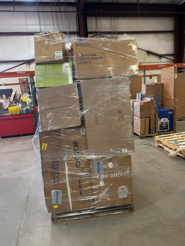 Photo 1 of AS IS GENERAL MERCHANDISE PALLET ROUGHLY 60 ITEM
