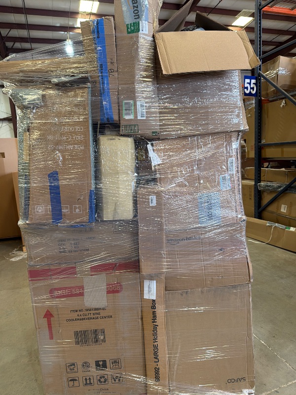 Photo 1 of AS IS GENERAL MERCHANDISE PALLET ROUGHLY 60 ITEM