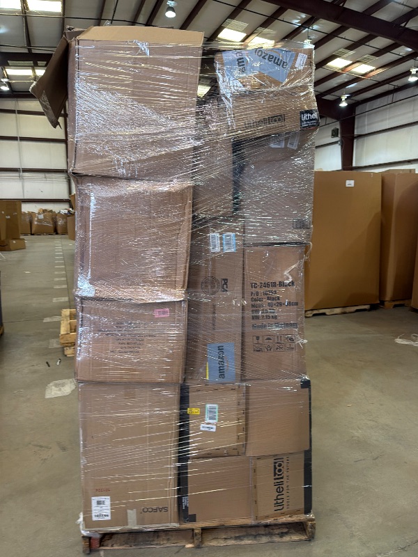 Photo 1 of AS IS GENERAL MERCHANDISE PALLET ROUGHLY 60 ITEM