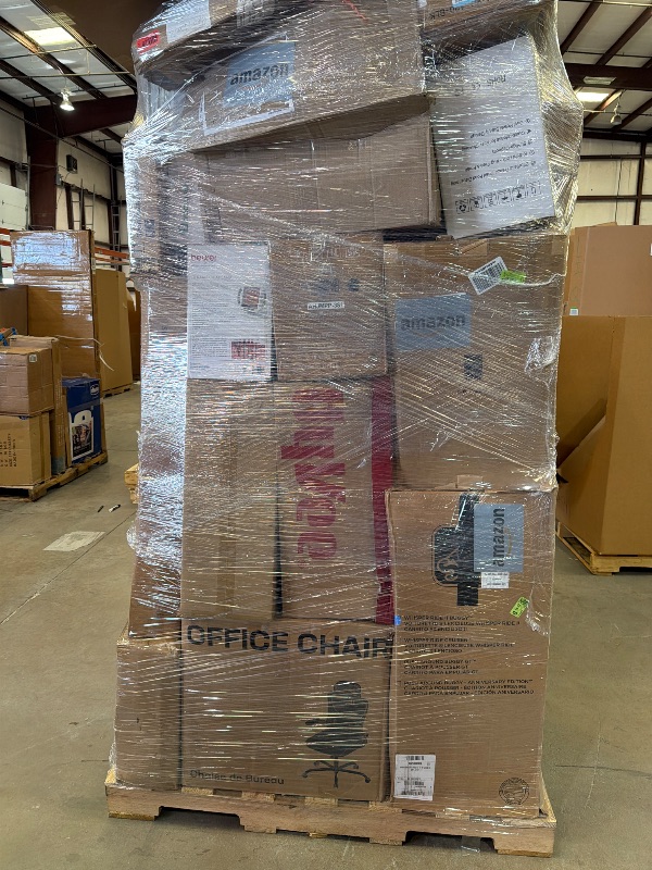 Photo 1 of AS IS GENERAL MERCHANDISE PALLET ROUGHLY 60 ITEM