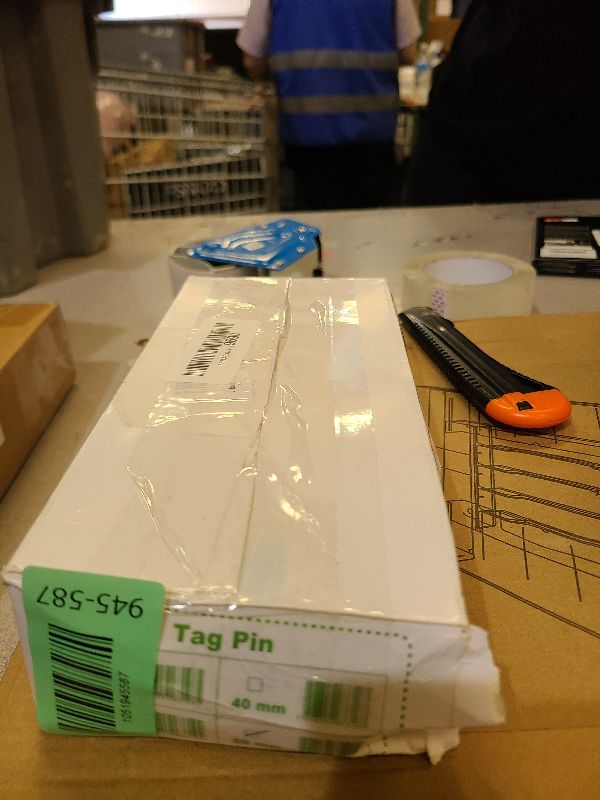 Photo 1 of 2 Inch Tag Refills, 5000 PCS Tagging Gun Fasteners, Plastic Clothing Tag Barbs Attachments, for Most Standard Garment Price Tags Gun