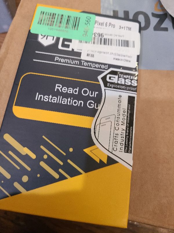 Photo 1 of [3+1 Pack] for Google Pixel 6 Pro Screen Protector, 9H Tempered Glass, Ultrasonic Fingerprint Compatible, 3D Curved, HD Clear Scratch Resistant for Google Pixel 6 Pro 5G Glass Screen Protector