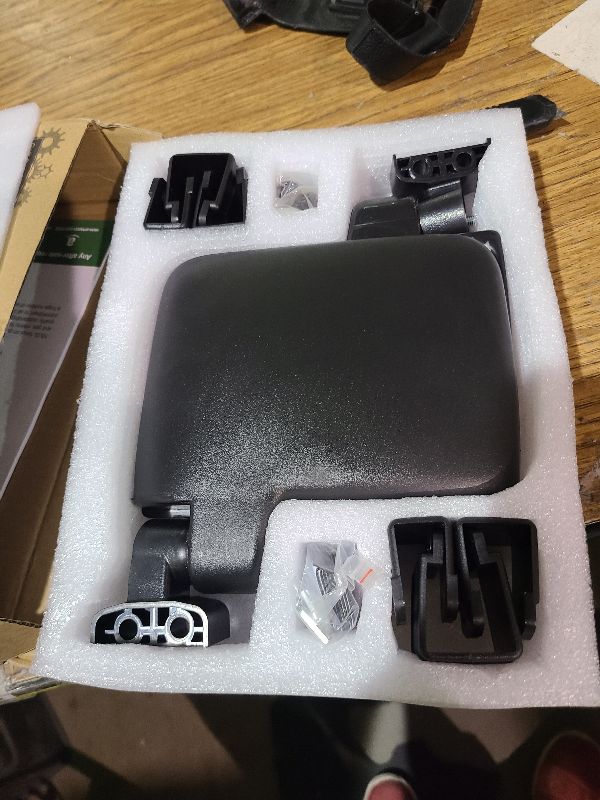 Photo 1 of 10L0L Golf Cart Mirror No Drilling Side Mirrors Universal for Yamaha, Club Car, EZGO, Folding Side Rear View Mirrors Adjustable 180 Degree HD Glass