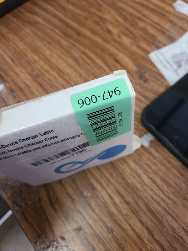 Photo 1 of ???????? ????? ???? Charging USB C Watch Phone Charger 3 in 2 Cable, Compatible with Apple Watch Ultra SE Series 1-11, Universal Travel Multi Devices All in One Cord, 4FT/1.2M-Blue