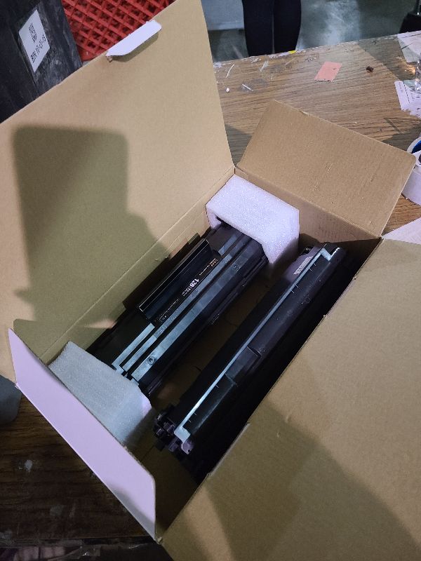 Photo 1 of 128 Black Toner Cartridge 2-Pack CRG128 Toner Replacement for 128 Toner MF4450 MF4700 MF4800 D500 FAXPHONE L100 L190