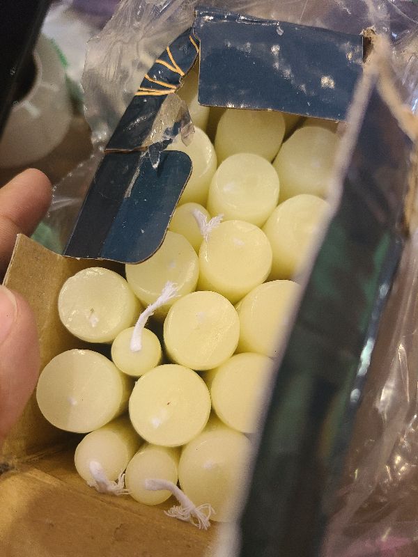 Photo 1 of 10 Inch Ivory Taper Candles, 24 Pack Bulk Unscented Elegant Dinner Candles for Wedding, Valentine's Day, Table Decor - 7-8 Hour Burn - Paraffin Wax with Cotton Wicks