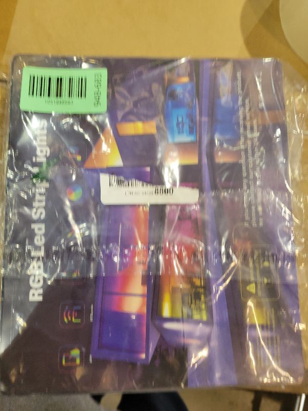 Photo 1 of 100FT Led Lights for Bedroom, Color Changing RGB Led Strip Lights Indoor, Music Sync Led Light Strip with Remote and App Control, DIY Led lights for Room Home Decor Ambient Lighting (1*100FT)