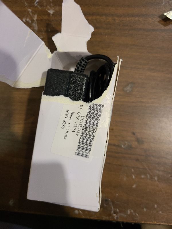 Photo 1 of 15V 2A Power Supply AC Adapter Charger Input 100V-240V, Output DC 15Volt 2 Amp 30 Watt 15V Power Cord AC to DC15Volt 3.5/1.35mm 4.0/1.7mm 4.8/1.7mm Regulated Power Adapter Extra Long 6 FT