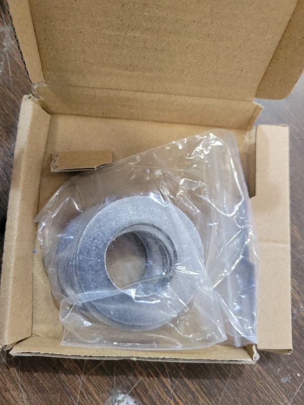 View 2 of 1" Stainless Steel Flat Washer (1.062" ID, 2" OD), 304 Stainless Steel 18-8, Bright Finish, Pack of 6