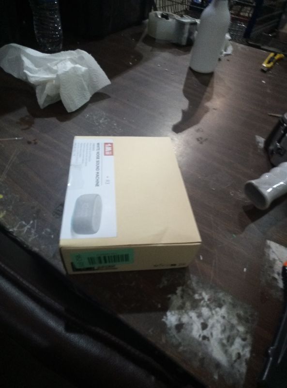 Photo 1 of 1Mii White Noise Sound Machine with Alarm Clock, Sound Machine for Sleep for Adults Baby, 30 Soothing Sounds, Smart App Controlled, Dimmable 7-Color Night Light, Sleeping Timer, 30 Volume Levels