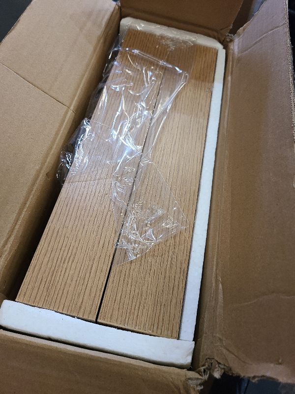 Photo 1 of 12 Inch Deep Floating Shelves, 16 x 12 Floating Shelf for Books, Rustic Wood Deep Wall Shelves for Home Storage & Display, 2" Thicked Shelves for Kitchen, Living Room, Bedroom, Rustic Brown, 2 Pack