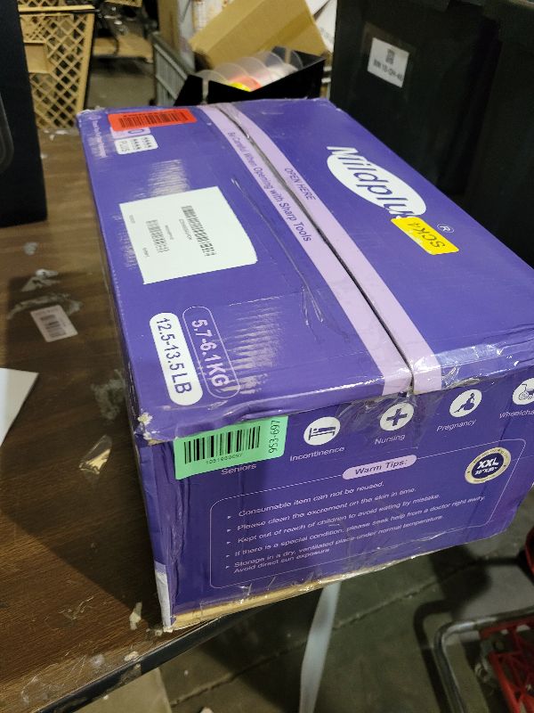 Photo 1 of 110 Grams Heavy Duty Bed Pads 30''X36'', 50 Count MILDPLUS Purple Disposable Underpads with Anti-Slip Film, Extra Large Chucks Pads, 3X Thicker Incontinence Pads for Adults, Kids or Pet