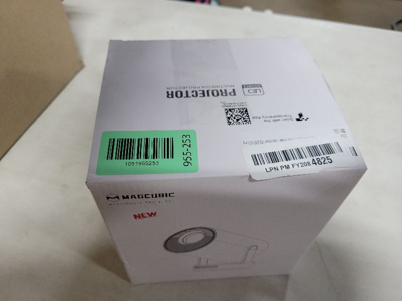 Photo 1 of ?Electric Focus?Magcubic Mini Projector 4K Support, Portable Projector with WiFi 6 and Bluetooth 5.4, Smart Proyector, 5W Soundbase Speaker, 180°Rotation for Home Theater