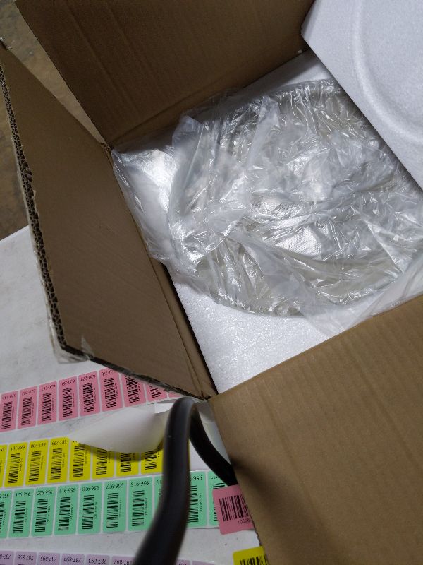 Photo 1 of 12 Inch Round Bathroom Sink Above Counter, QISHKA Small White Ceramic Vanity Vessel Sink Mini Countertop Bowl Basin for Space-Saving