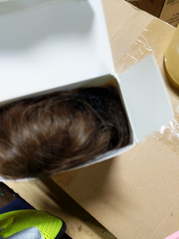 Photo 1 of 14 Inch Ponytail Extension - Clip in Ponytail Hair Extensions, Curly Wavy Pony Tails Hair Extensions, Synthetic Claw Clip Ponytail Extension for Women (Color: Chestnut Brown With Golden Highlights)