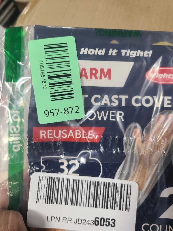 Photo 1 of 100% Waterproof Cast Covers for Shower Arm - Tight Seal - 2pk Adult Reusable Cast Protectors - Full Arm Bag Sleeves for Wounds Care - After Surgery Shower Bag for Hand, Wrist, Elbow, Forearm