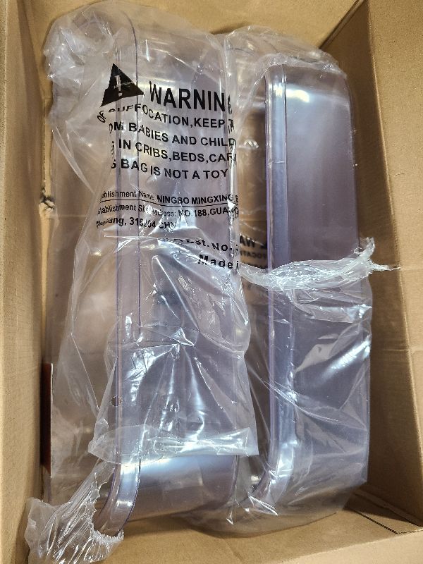 Photo 1 of 2 PACK Upgraded 240356402 Refrigerator Door Bin Replacement for Frigi.daire Refrigerator Door Shelf Parts LFSS2612TF0 LFSS2612TE0 FFSS2615TE0 Door Shelf Shelves By AMI PARTS (Length 15.38")