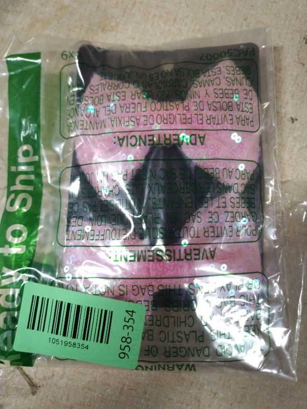 Photo 1 of 2-Pack 4-Inch Love Fairy & Glitter Sequin Bow Hair Clips-Sparkly Fashion Alligator Barrettes for Girls, Kids & Women, Pink