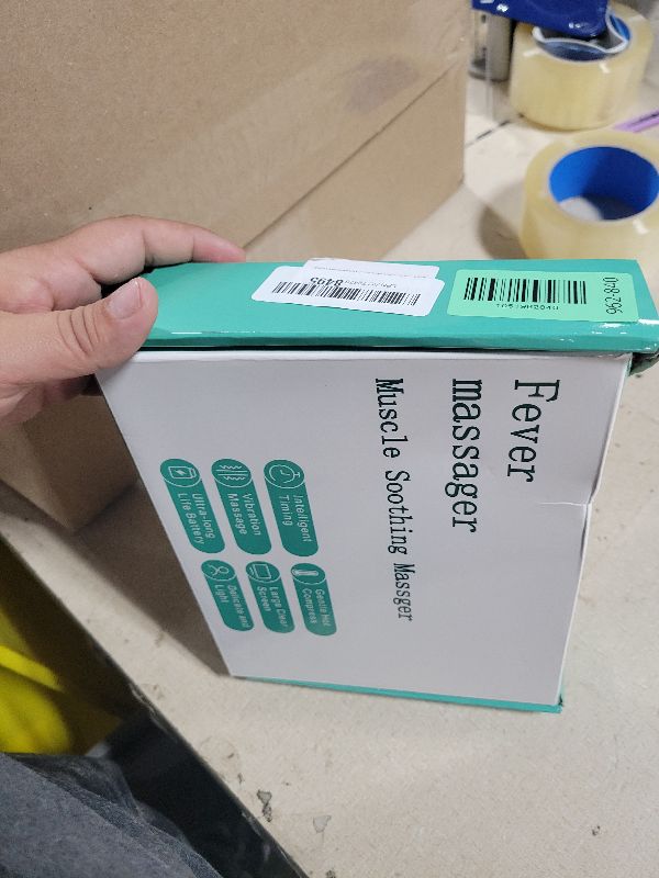 Photo 1 of 2 Pack Portable Foot and Ankle Massager - Triple Method Foot Massager with 5 Heat & 3 Vibration Levels, Smart Timer, Wireless for Heat Relief for Travel & Home Use(Grey)