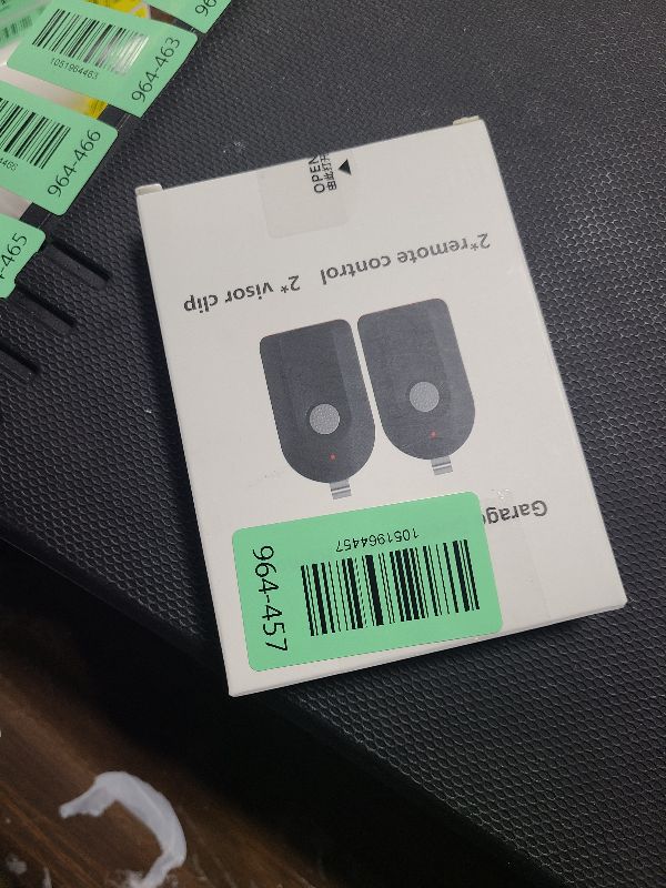 Photo 1 of 2 Garage Door Opener Remote Compatible with Genie & Overhead Garage Door Opener Remote Intellicode at 390MHz, Replacement for ACSCTG Type 1 / GIT-1 (1997–Present), Easy to Programming, Include Clip.