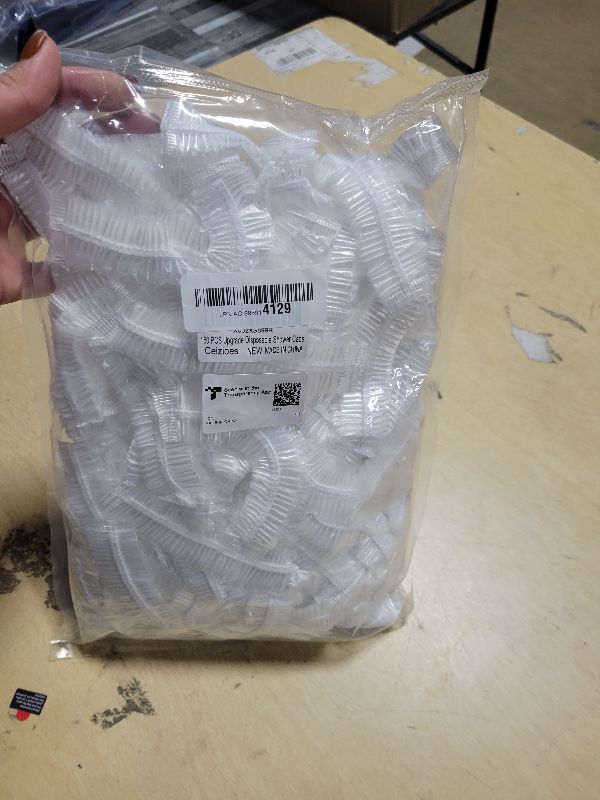 Photo 1 of 150 PCS Upgrade Disposable Shower Caps. Ceizioes Waterproof Hair Bath Caps. Thickening Shower Cap for Women Kids Girls. Hotel and Hair Salon. Travel Spa. Home Use Beauty Salon