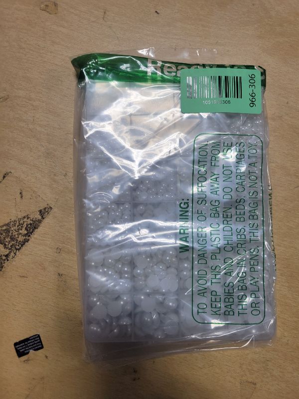 Photo 1 of 14000Pcs Flatback Pearls for Crafting (White), Assorted Size 2/3/4/5/6/8/10mm Half Pearl Bead Gems with 3Pcs 10ml B7000 Jewelry Glue, Bedazzling Kit for Crafts Shoes Graduation Cap Nail Art