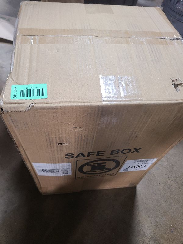 Photo 1 of [19.7" Tall] Safe Box, 3.5 Cuft Home Safes with Fireproof Waterproof Bag, Security Digital Safe for Home with Programmable Keypad Keys, Smart Alert, Mute Mode, Anti-theft Document Safe for Valuables