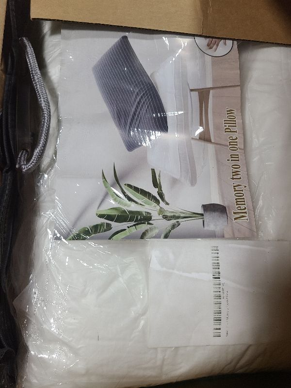 Photo 1 of 2 in 1 Memory Foam Pillow