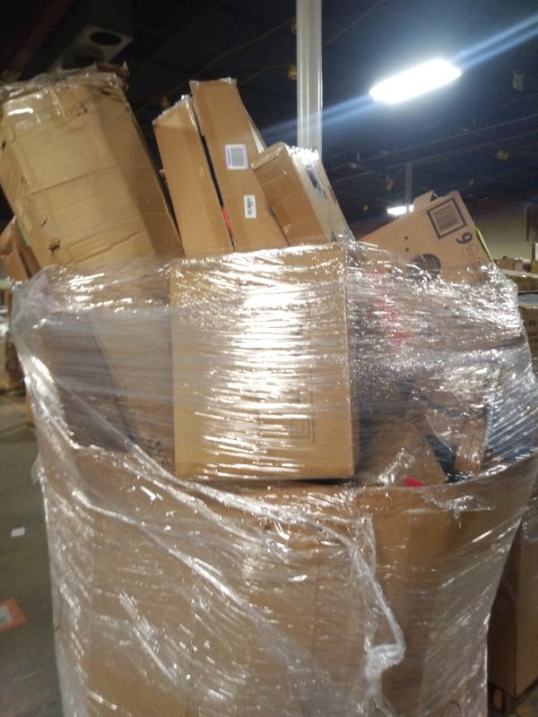 Photo 1 of AS IS GENERAL MERCHANDISE 
PALLET ROUGHLY 6O ITEMS
