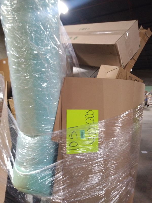 Photo 1 of AS IS GENERAL MERCHANDISE 

PALLET ROUGHLY 6O ITEMS
