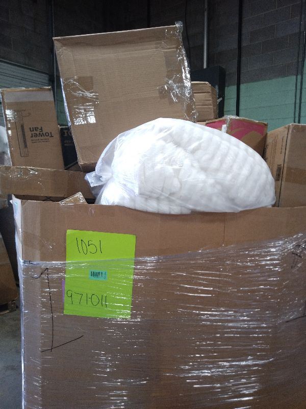 Photo 1 of AS IS GENERAL MERCHANDISE
PALLET ROUGHLY 6O ITEMS