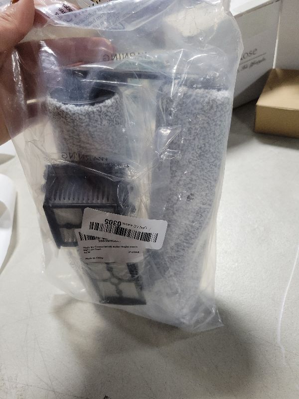 Photo 1 of ?Only S5 Combo?Brush Roller Replacement Parts for Tineco Floor ONE S5 Combo Cordless Wet Dry Vacuum Cleaner, 2 Brush Rollers + 2 Vacuum HEPA Filters (Only Fit S5 COMBO)