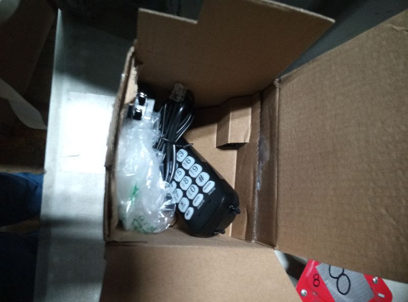 Photo 1 of [New] VTech VG134-11 DECT 6.0 Cordless Home Phone with Bluetooth Connection, Digital Answering Machine, Backlit Display,Full Duplex Speakerphone, Caller ID/Call Waiting,1000 ft Range (Black)