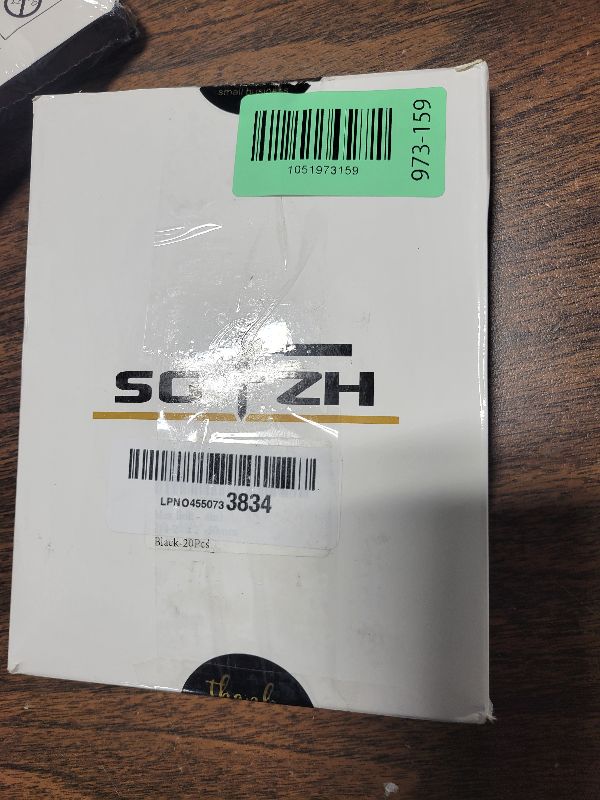 Photo 1 of 1/4-20 x 2 Hex Head Screw Bolt, Nuts, Flat & Lock Washers, 20Pcs 18-8 (304) Stainless Steel, Fully Threaded, Black Oxide by SG TZH