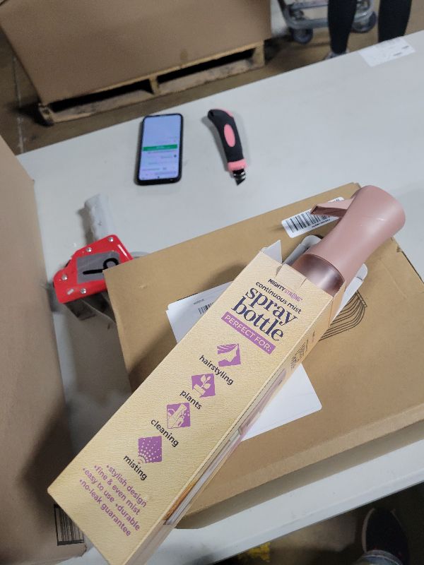 Photo 1 of 10 OZ Continuous Spray Bottles - Ultra Fine Mist Sprayer | Water Spray Bottle For Hair Stuff, Mister Spray Bottle For Plants Mister | Hair Spray Bottles For Hairstyling, Cleaning, Salons