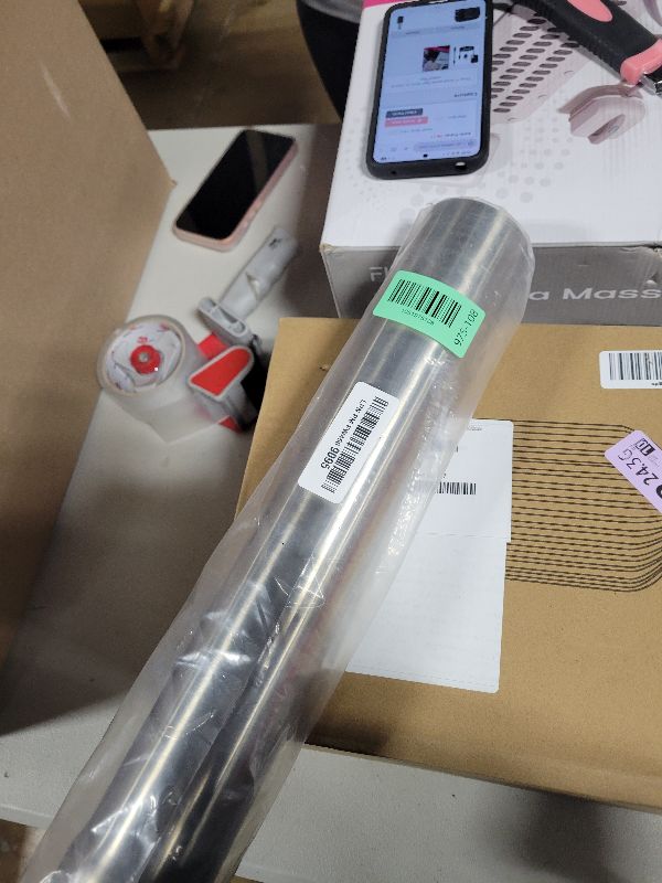 Photo 1 of 2.5 Inch Exhaust Pipe T304 Stainless Steel Exhaust Tubing,Tailpipe Inlet and Outlet 2 1/2"ID Length 17.3" Straight Exhaust, Universal Connector Adapter Tubo, Metal Tubing