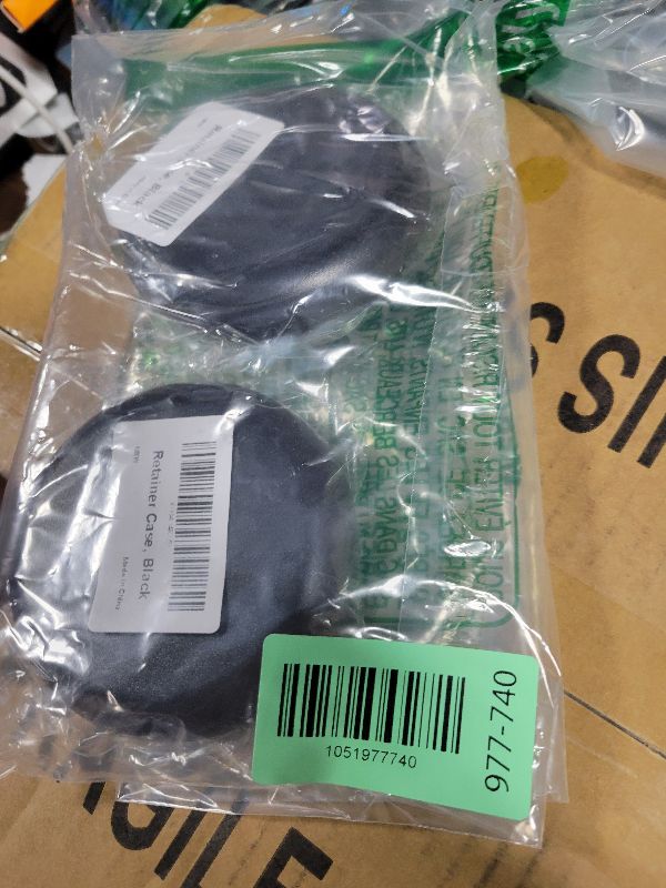 Photo 1 of 2 Pack Retainer Case, Compatible with Invisalign, Slim Aligner Case with Removal Tool, Aligner Seaters & Brush, Pocket Size Secure Magnetic Closure for Travel - Black