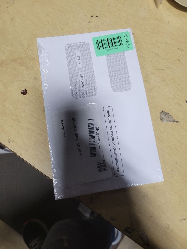 Photo 1 of 1099 MISC Tax envelopes, Double-Window Security Envelope for 1099 income Misc And 1099-R & DIV - INT, 1095 C Tax Form,5 5/8 Inch x 9 Inch, Gummed Flap, 25 Form Envelopes