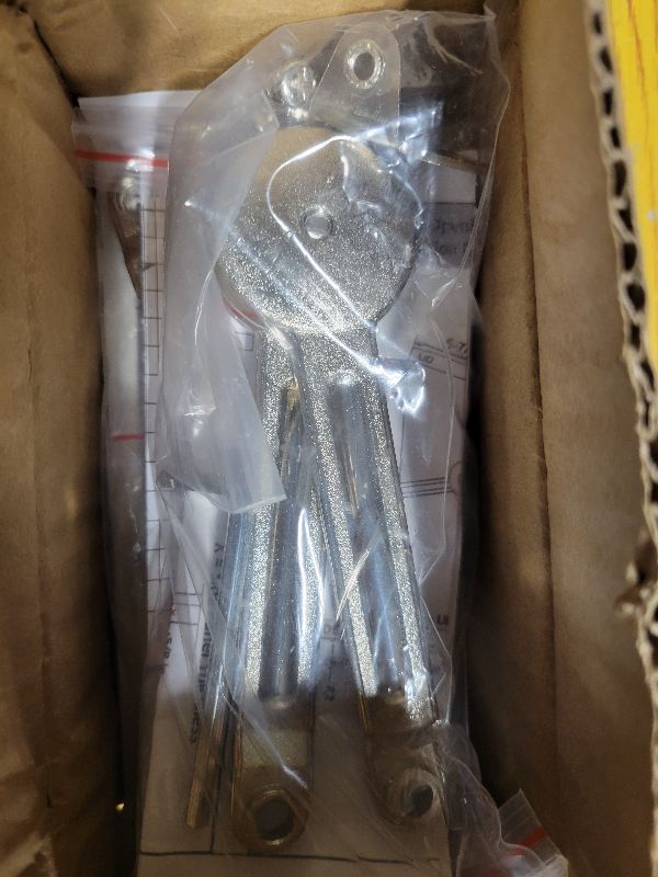 Photo 1 of 2 Pack lid Fixed Hinges for 50 lb Wooden Boxes, Toy Box Soft Closing, lid Support Hinges Heavy Duty, Upper Cabinets & RV Cabinets? up and Down, in The Range of 0-110°