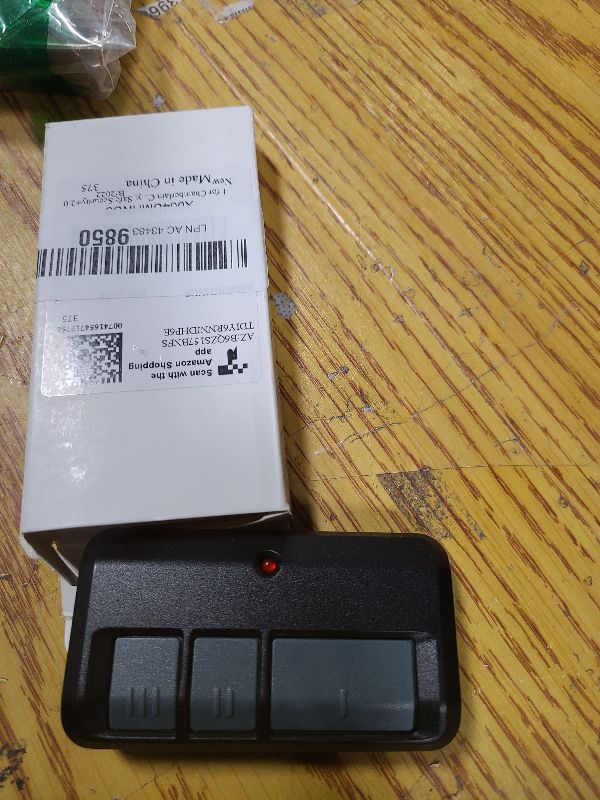 Photo 1 of 1 for Chamberlain Craftsman LiftMaster Garage Door Opener Remote, Replaces 893LM 893Max 891LM 371LM 373LM 971LM 973LM, no Wait Wireless Remote Keyless Entry, Safe Security