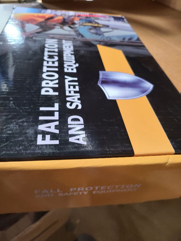 Photo 1 of 11FT Self Retracting Lifeline Fall Protection Retractable Safety Lanyard Rectracting Lifeline Personal Fall Arrest Protection ANSI Self Retractable Gear for Roofing Construction(Big Hook)