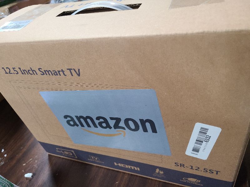 Photo 1 of 12.5 Inch Small Smart TV Full HD 1080P,Compact Flat Screen Smart TV with Built-in APP,Digital ATSC Tuner,USB/VGA/HDMI Inputs,12V Car Charger Small Smart tv for Kitchen,Bedroom,Camper (smart TV)